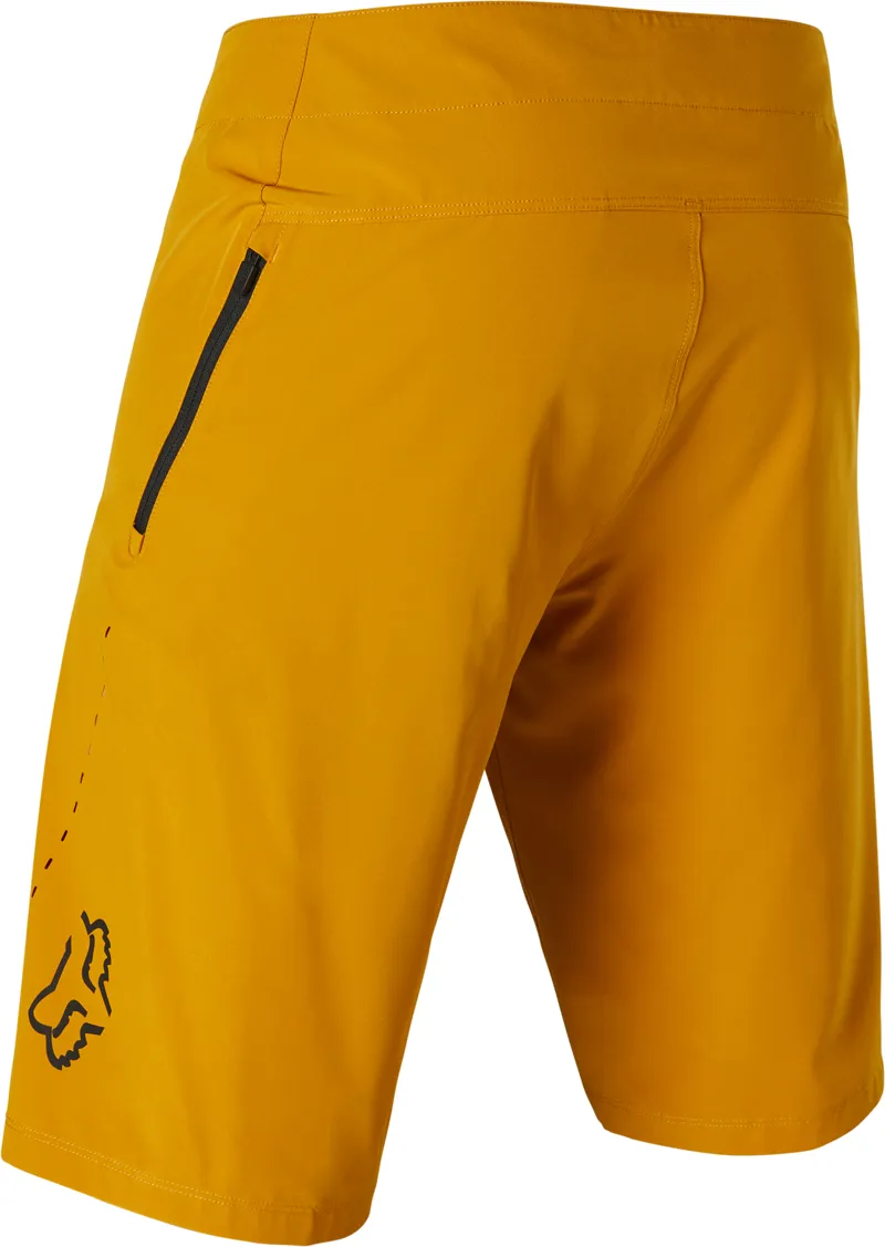 Fox Flexair Lite MTB Shorts Gold-2